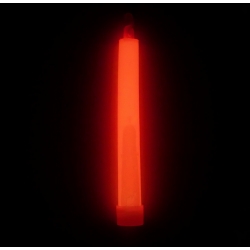 Świetlik (lightstick) z zawieszką 14,7 cm / 1,5 cm - pomarańczowy